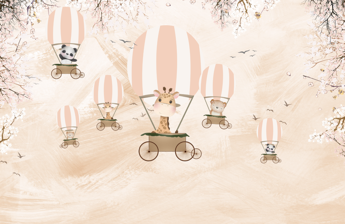 Dečija soba inspiracija – fototapete